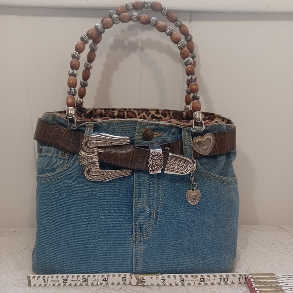 Demin Jeans Purse - Picture 2 of 8